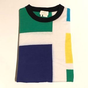 Kate spade live colorfully colorblock sweater